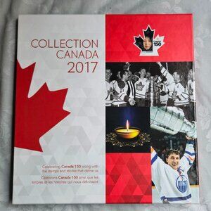 2017 - The Collection of Canada's Stamps‎ Book - Without Stamps